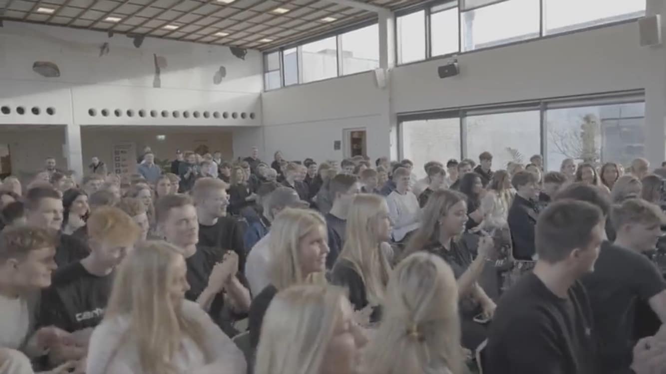 Humoristisk tankelæser show Tanke læser show