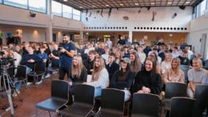 Publikum var vilde med tankelæser showet